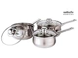 Review Sabichi  / Sabichi 74546/62512 Saucepan Set S/S 3Pce