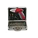 Ex-pro® Cordless Screwdriver Set With 102 Bits, Charger And