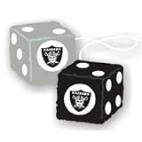 Oakland Raiders Fuzzy Dice