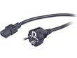 8ft European International Pwrcable Iec320 C13/euro Schuko Plug