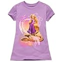 Disney Organic Glitter Purple Tangled Rapunzel Tee