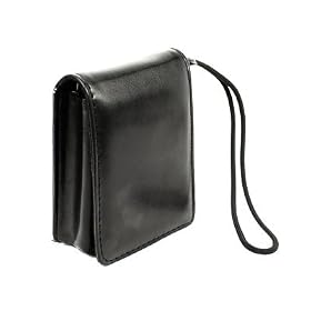 Universal Black Camera Case for Olympus FE-20, FE-150, FE-190, FE-230, FE-240, FE-250, FE-280, FE-300, FE-370, and Stylus 700, Stylus 720 SW, Stylus 725 SW, Stylus 770 SW, Stylus 790 SW, Stylus Verve, Stylus Verve S, and more ...