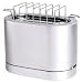 Kitchen & Housewares : De'Longhi DTT900 Esclusivo 2-Slice Toaster with Warming Rack, Brushed Aluminum
