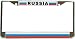 Russia Russian Flag Chrome License Plate Frame Holder