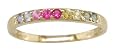 14KT Assorted Sapphire Stacker Band