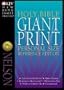 The Nelson Classic Giant Print Center-Column Reference Bible : New King James Version/Black Bonded Leather/Thumb Indexed/893