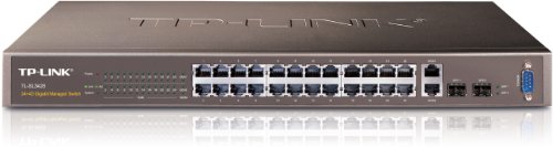 TP-Link Netzwerk Switch 1000Mbps Managed (24x LAN-Ports, 2x Gigabit-LAN-Ports) Preisvergleich