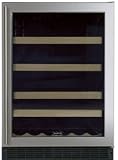 Marvel 24 Beverage & Wine Cooler, Black cabinet w/ overlay frame glass door - Model 6SBAREBD Chatea