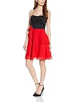 Swing Vestido (Negro / Rojo)