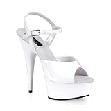 Search : Pleaser DEL676/B/SAT Escarpins Femmes