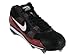 Nike Men's NIKE AIR THROWBACK SC FOOTBALL CLEATS 10 (BLACK/WHITE-TEAM CRIMSON)