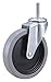 Albion Stem Caster, Swivel, 160 lb, 5in.Wheel Dia 32J807-1 Each