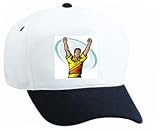 White Cap with cricket, victory, sport, player, arm