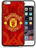 iPhone 6 Plus Case,Manchester United 6 Black Case for iPhone 6S Plus 5.5 Inches,TPU Cover