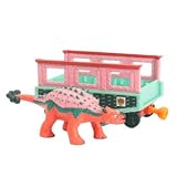 Dinosaur Train Eugene Euoplocephalus With Train Car Collectible