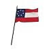 1st Confederate flag 4 x 6 inch