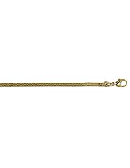 14KT Yellow Mesh 3mm Necklaces Length = 18
