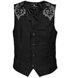 Pop Icon Hinder Cross Vest Black