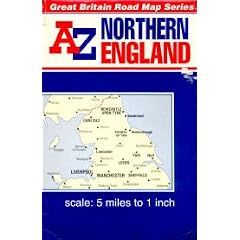 A. to Z. Road Map of Great Britain - 5m-1": Northern England (Reversible Great Britain series)