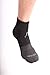 Incrediwear Active Socks – Quarter Socks and Athletic Socks for Men and Women (Black, Large)