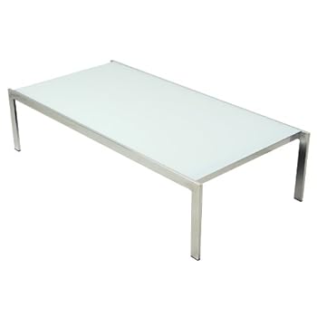 Leitmotiv LM702 Table d'appoint Basse Blanc