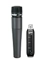 Shure SM57-X2U Cardioid Dynamic Microphone with X2U XLR-to-USB Signal Adapter