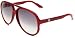 Gucci Men's 1627/S Aviator Sunglasses,Red Frame/Grey Gradient Lens,One Size Gucci Men's 1627/S Aviator Sunglasses,Red Frame/Grey Gradient Lens,One Size