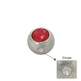 Surgical Steel Replacement Dimple Bead (5mm) with Red Jewel 31QvqfBkVWL. SL160 Surgical Steel Replacement Dimple Bead (5mm) with Red Jewel