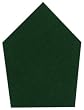 Durable Hand Woven 100% Cotton Solid Pine Green Napkins 22x22 Inches Set of Six
