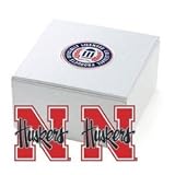 Nebraska Cornhuskers NCAA Logo'd Executive Cufflinks w/ Jewelry Box by Cuff Links Nebraska Cornhuskers NCAA Logo'd Executive Cufflinks w/ Jewelry