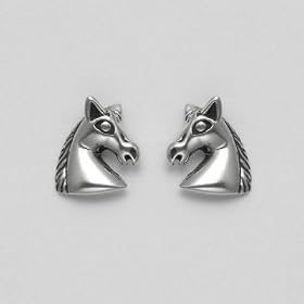 Petite Horse Head Earrings