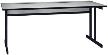 Double Pedestal Base Computer Table (30" W x 72" L)