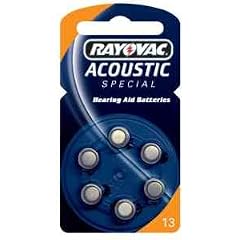 H�rger�tebatterie Rayovac Knopf Acoustic S. 13 (PR48) 6er Pack Batterien