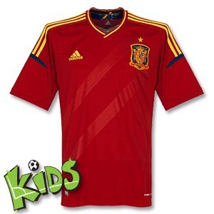 Kindertrikot Spanien Home Jersey Kids EM 2012, Gr. 128