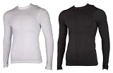 Adidas Techfit Long sleeve Crew Langarm Kompressionsshirts Rundhals Kompression Baselayer Langarmshirts T-Shirts Funktionsshirts Kompressionswäsche ClimaCool Seamless Compression Sport Training Fitness Golf LS Tee