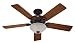 Hunter Fans 22459 52" Astoria Traditional Indoor New Bronze Ceiling Fan w/ Light & Blades