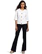 Jones New York Womens Snap Front Jacket