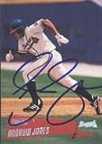 Andruw Jones, Atlanta Braves Autographed Card