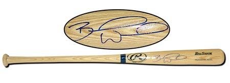 Rawlings Big Stick Bat signed by Los Angeles Angels Brandon Wood - Autographed MLB Bats