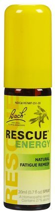 Bach Rescue Energy Natural Fatigue Remedy, 20 ml (Pack of 2)