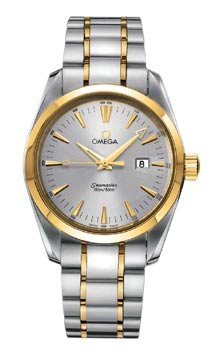 Omega Men's Seamaster Aqua Terra Quartz Two-Tone Watch #2317.30.00