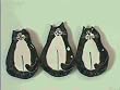 Black & White Cat Tea Bag Holder
