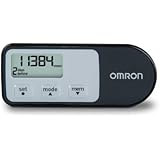 Omron HJ-321 Tri-Axis Alvita Pedometer, Black
