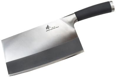 ZHEN Japanese VG-10 Heavy Duty Cleaver Chopping Chef Butcher Knife, 8-Inch by Zhen Premium Knife