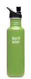 Klean Kanteen 27 -Ounce Classic Sport Cap 2.0 Stainless Steel Water Bottle, Be Green