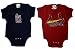 MLB Newborn Baby Creeper Home And Away Sets Made In The USA