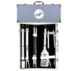 Los Angeles Dodgers MLB 8 Piece Grill Set