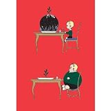 Pudding Boy Pack of 10 Christmas Cards (Large Rectangle)||RF10F