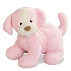 Childrens Toyshop  Toys : BABY GUND MY 1ST PINK PUPPY