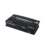 Ex-Pro 2 Port HDMI Multiplier / Splitter with this advanced splitter can play a HDMI source like a DVD player or satellite receiver on two LCD or Plasma screens.